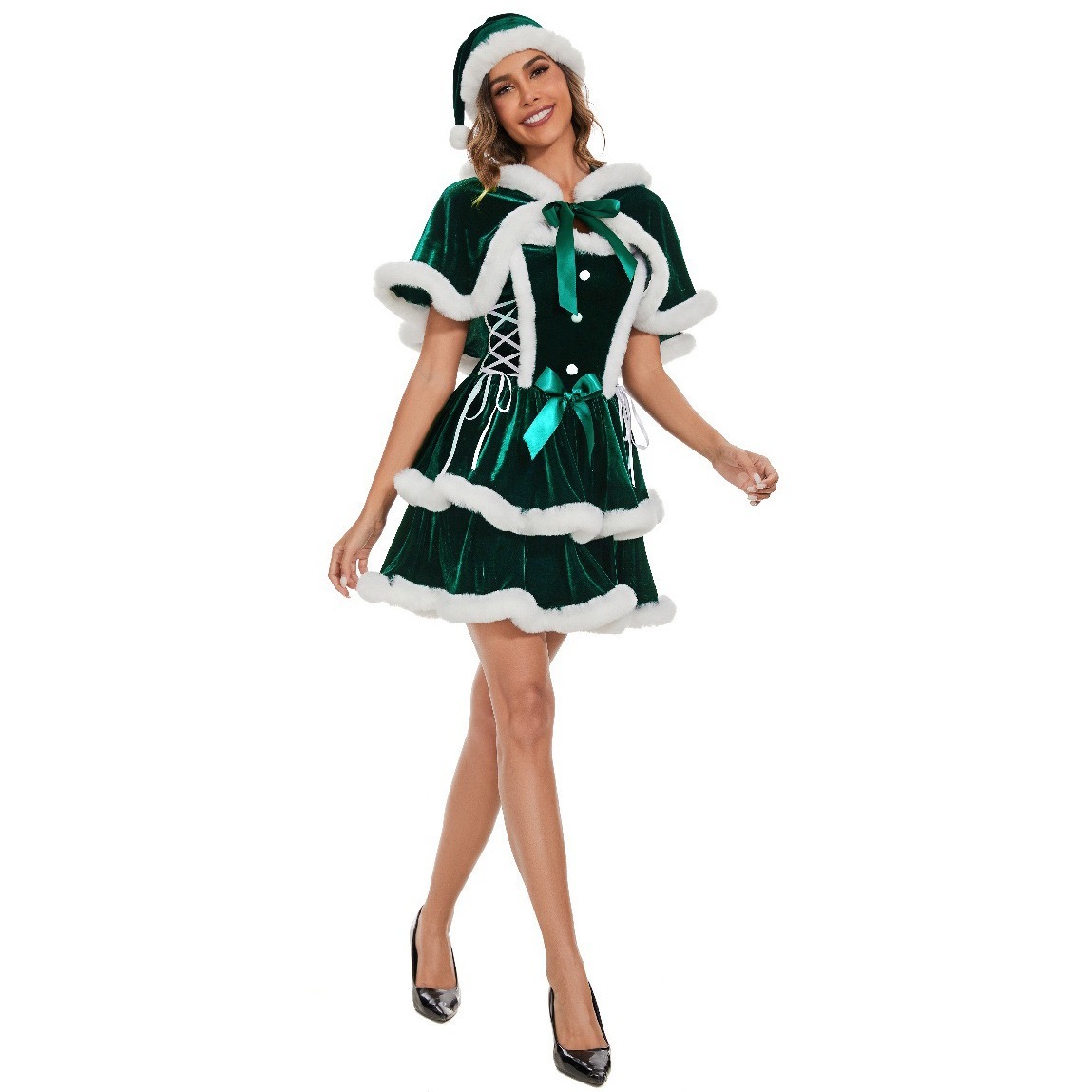 corset dress sale Natalie Clean via professional dry all clothing Color:Dusty Green Abercrombie & Fitch |