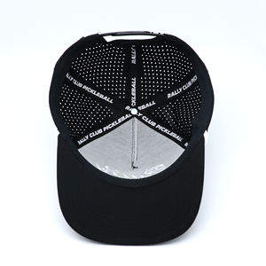 Premium Custom 3D Embroidery Golf Baseball Cap with Laser Cut Perforation & Water Resistance for Outdoor Sports - Product Image 4
