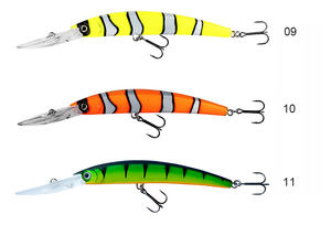 Kingdom — <span class=keywords><strong>leurre</strong></span> méné flottant noir de haute qualité, Wobbler, yeux en 3d, nouvelle Collection, - Product Image 6