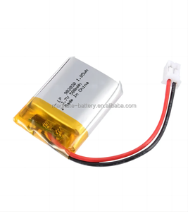 Batterie au lithium-ion personnalisée 3,7 V 500 mAh, poche, 902030, polymère au lithium pour montre intelligente, GPS, MP4, écouteurs Bluetooth, haut-parleur - Product Image 1