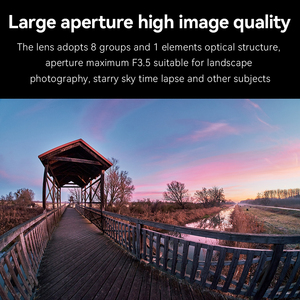 7Artisans 7.5mm F3.5 objectif <span class=keywords><strong>d</strong></span>'appareil photo reflex numérique APS-C à mise au point manuelle grand angle pour Canon EF-S T3I 77D 80D <span class=keywords><strong>Nikon</strong></span> F <span class=keywords><strong>D7500</strong></span> D90 - Product Image 4