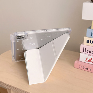 Étui pour tablette Ink Splatter Star Y Folded Edge, housse de protection simple en acrylique pour iPad Pro 11 13 pouces - Product Image 2