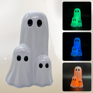Luz Fantasma de Halloween a Pilas, Centro de Mesa Luminoso LED 3 en 1 para Decoración de Otoño y Halloween - Product Image 5