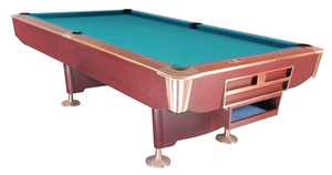 Mesa de Billar Americana de Madera Maciza con Piedra Azul y Sistema de Retorno de Bolas, Fabricada en China, 7ft/8ft/9ft S-204 - Product Image 2