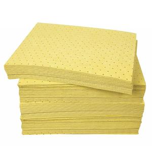 Miếng thấm hút hóa chất màu vàng 40x50cm |   Tấm lót chống tràn siêu bền 300gsm dùng cho axit, kiềm và chất lỏng nguy hiểm - Product Image 1