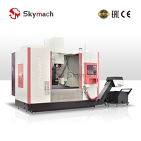 VMC1160 Centro de mecanizado vertical CNC de 3 ejes Sistema de control Fanuc BT40 Husillo Máquina herramienta de Taiwán 1160 Fresadora