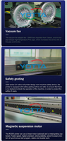 Yotta H3200 Pvc autocollant vinyle Uv imprimante hybride 1.8M 3.2M 5M grande affiche carrosserie papier peint Uv rouleau à rouleau Machine d'impression