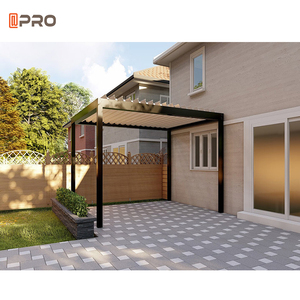 Modern Louver Roof Kit for Sunshade Waterproof <strong>Pergola</strong> Opening Roof Louver Roof Sun Shade Aluminium Louvers <strong>Window</strong> Made in China - Product Image 3