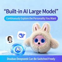 Robot poupée IA intelligente CBYD sous Linux avec caméra, capteur tactile, compagnon émotionnel, animal de compagnie interactif, texture douce, Wi-Fi pour enfants