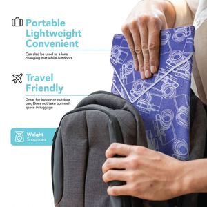 Funda Protectora de Lente de Cámara Personalizada de Poliéster con Adhesivo Mágico, Antirrayas, para Viajes - Product Image 5