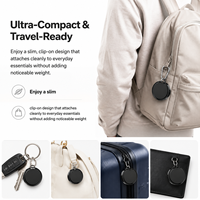 Traceur GPS intelligent certifié MFi officiel avec historique de navigation, compatible avec le traceur Bluetooth de type AirTag pour portefeuille