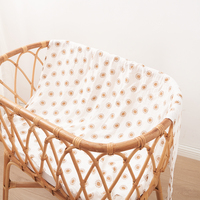 Kangobaby Vente en Gros Couverture d'Emmaillotage Sûre en Mousseline de Coton Bambou pour Bébé, Serviette de Bain en Gaze Respirante, Couverture d'Allaitement, Coffret Cadeau Bébé