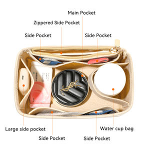 Organizador <span class=keywords><strong>de</strong></span> tela grande para <span class=keywords><strong>bolsos</strong></span> Speedy Tote <span class=keywords><strong>de</strong></span> fieltro, solución <span class=keywords><strong>de</strong></span> almacenamiento para cortinas, organizador <span class=keywords><strong>de</strong></span> carteras, bolsa <span class=keywords><strong>de</strong></span> maquillaje, organizador interior <span class=keywords><strong>de</strong></span> bolso. - Product Image 2