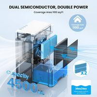 Déshumidificateur d'air électrique miniature le plus populaire, portable avec réservoir d'eau amovible, nouveau design pour la déshumidification de l'air