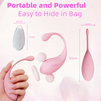 Erwachsenen-Sexspielzeug Tragbarer Vibrator Weiblicher Masturbator Klitoris-Stimulator 12-Frequenz-Vibration APP Drahtlose Fernbedienung
