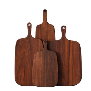 Batterie de cuisine vente en gros <span class=keywords><strong>planche</strong></span> à pain en bois foncé <span class=keywords><strong>planche</strong></span> à découper en bois <span class=keywords><strong>pour</strong></span> traiteur de vacances - Product Image 1