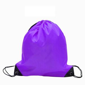 Sac à dos personnalisé avec logo, sac de sport à cordon avec logos - Product Image 4