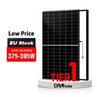 Offre Spéciale – Panneau Solaire Monocristallin PERC 60 Cellules 375W-395W 166mm DAH Solar (Stock UE) pour Toiture Résidentielle