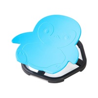 Nouvelle conception, chaise pivotante en forme de pingouin mignon, base en plastique et métal, équipement d'entraînement à l'intégration sensorielle