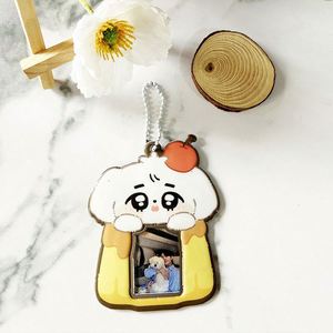Portafoto de PVC y acrílico personalizado de Kpop, bonito llavero de Kpop, regalo 2024 para fans del Kpop, soporte para tarjetas coleccionables - Product Image 4