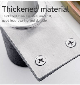 Oray 180 độ cửa thép không gỉ pivot bản lề 4 mét trục Heavy Duty trên và dưới pivot bản lề cho cửa gỗ - Product Image 4