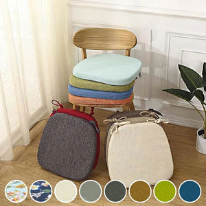 وسادة كرسي طعام خارجية مخصصة من المصنع، مصنوعة من الفوم الذاكر الأصلي مع غطاء قماشي مقاوم للماء - Product Image 1