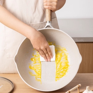 <span class=keywords><strong>Carote</strong></span> Factory Revestimiento directo de aluminio antiadherente Utensilios de cocina Antiadherente Sartén profunda Sartén - Product Image 6
