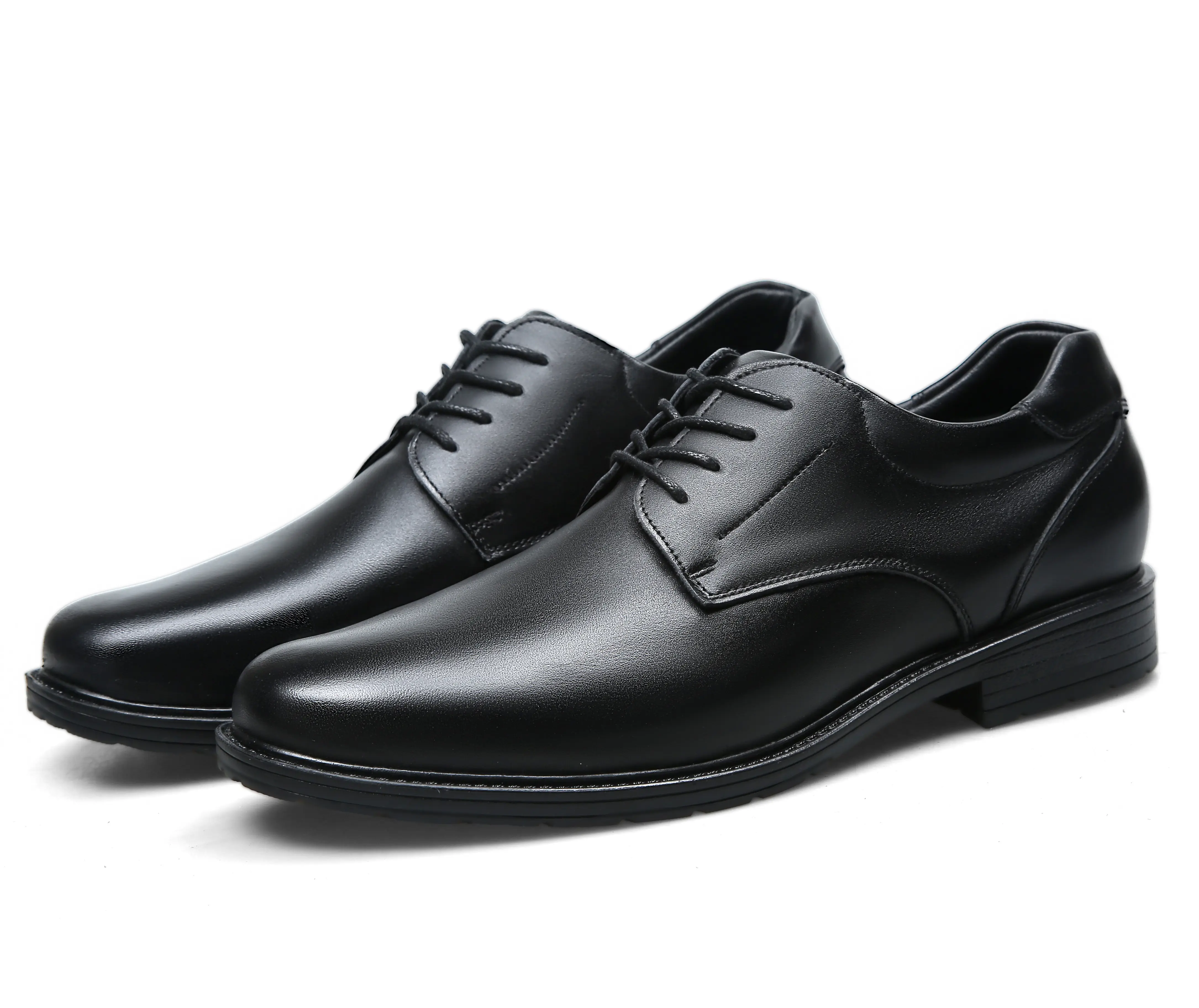 Classic official black leather shoes dress shoes men's men's work boots