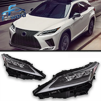 Faros Delanteros LED Cuádruples Matrix para Lexus RX 2016-2022, Actualización Estilo 2020, DRL Secuencial, Plug and Play, 6000K, 81105-48D20