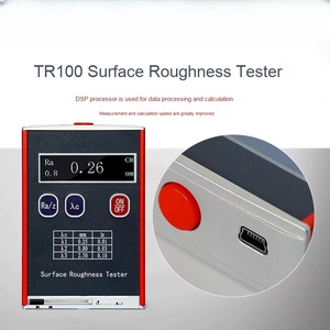 Probador de suavidad portátil de alta precisión TR100, batería de instrumento electrónico de medición de rugosidad de superficie de Metal portátil, 1 año - Product Image 4