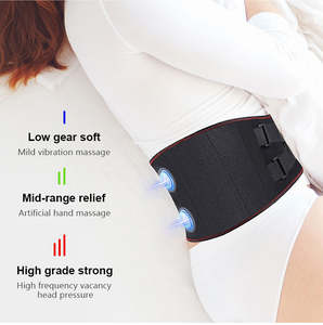 Cinturón de masaje de cintura con calefacción eléctrica, soporte lumbar de espalda con grafeno para el dolor de espalda - Product Image 4