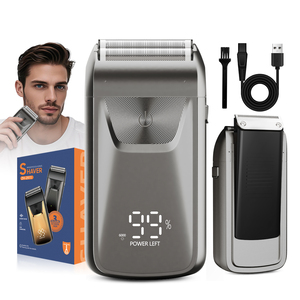 Professionale uomo USB ricaricabile rasoio elettrico lame alternative rasoio macchina per la depilazione dei <span class=keywords><strong>capelli</strong></span> Skinhead per uso domestico - Product Image 1