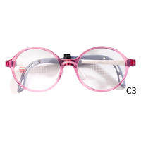 Prix d'usine, lunettes pour enfants TR90 pas chères, montures de lunettes à la mode, douces et confortables avec plaquettes de nez en silicone