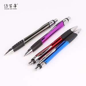 أقلام حبر جاف مضيئة LED فاخرة شعار متوهجة وقبضة شعار محفور مصنوع من البلاستيك - Product Image 5