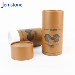 Embalaje de caja de tubo de papel redondo personalizado reciclado 100% biodegradable de alta calidad - Product Image 2