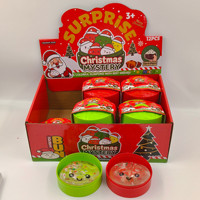 Jouet Squishy Anti-Stress Transparent en Forme de Dumpling, Bâton de Beurre de Noël, Boulette Vapeur, Citrouille à Rebond Lent, Meilleure Vente