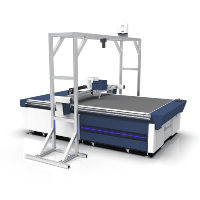 YOUHAO Máquina de Corte CNC de Formato Grande con Cuchilla Oscilante Visual CCD, Plotter Digital con Servomotor Yaskawa para Impresión