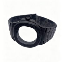 Boîtiers de montre en fibre de carbone forgée personnalisables, légers et durables, pour mouvement automatique de 40 mm