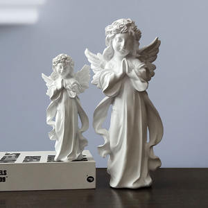 Оптовая продажа: Фигурка кролика из полирезина, ручная работа, духовный религиозный декор для дома, европейский рождественский стиль, ар-деко - Product Image 4