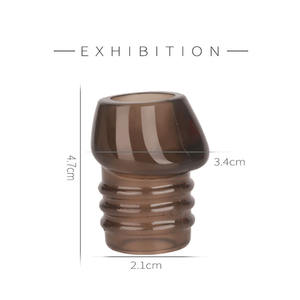 Toptan sıkı kelebek silikon titreşimli Penis yüzükler çift sıkı horoz halka vibratör boşalma horoz yüzük - Product Image 4