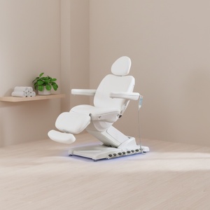 KISEN Luxury Salon Electric Spa Beauty Treatment Chair 3 Motors Facial <b>Lash</b> Eyelash Extension <b>Bed</b> Beauty Brown Massage <b>Table</b> - Product Image 1