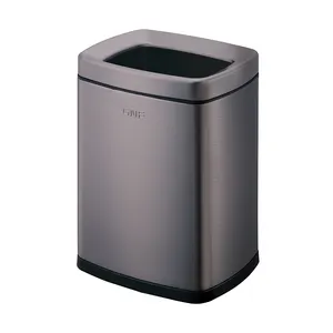 20L Small Size Hotel Dustbin Sac Poubelle Luxury Recycle Swing Lid Food Waste Container Rubbish Bin Trash Can