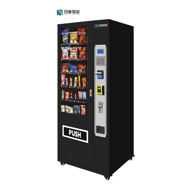 IMT 24 Hour Self-service Mini Supermarket Intelligent Steel SDK Bottled Canned Cola & Soda Vand Purified Water Vending Machine