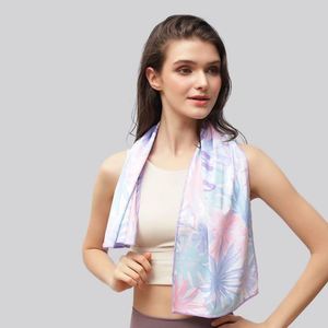 Custom Logo 35"X12" Towel Sport Towels Cooling Rag and Face Ice Breathable Portable Neck <b>Wraps</b> for Yoga Gift - Product Image 1