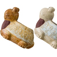 Porte-bâton de tortue en céramique personnalisé, pot de décoration, animal tortue match strike