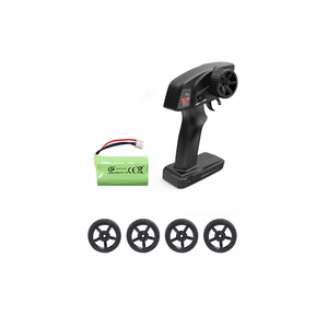 <span class=keywords><strong>MJ</strong></span> TOYS Voiture de drift RC à l'échelle 1:16, 2,4 GHz, haute vitesse, télécommande 50 m, utilisation intérieure/extérieure, batterie rechargeable, câble USB, métal - Product Image 4