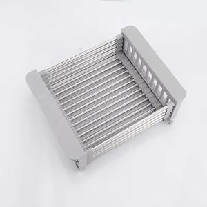 YOTO, superventas, estante <span class=keywords><strong>de</strong></span> almacenamiento <span class=keywords><strong>de</strong></span> cuenco <span class=keywords><strong>extensible</strong></span> <span class=keywords><strong>de</strong></span> acero inoxidable para cocina, cesta <span class=keywords><strong>de</strong></span> lavado <span class=keywords><strong>de</strong></span> verduras, <span class=keywords><strong>escurridor</strong></span> <span class=keywords><strong>de</strong></span> <span class=keywords><strong>platos</strong></span> para Cocina - Product Image 1