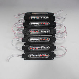 IP65 Водонепроницаемый светодиодный стробоскопический сигнальный модуль 69x19 мм | 6 COB красный синий мигающий для 12V-24V грузовик внедорожный велосипед - Product Image 5