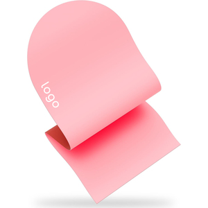 Esterilla de yoga ecológica de goma natural plegable extra gruesa de diseño ovalado personalizado para rutinas de ejercicio exigentes - Product Image 1