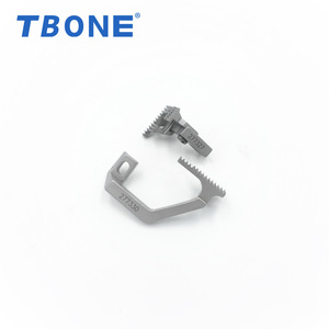 Pie prensatelas de máquina de coser Tbone sincrónica de cinco hilos con placa de aguja y cabezal de aguja - Product Image 3
